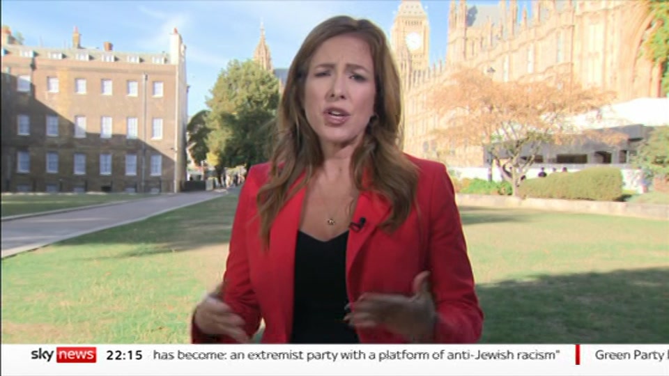 Broadcast still at 15m 30s. Sky News, The Wrap With Gillian Joseph, 4 October 2026.