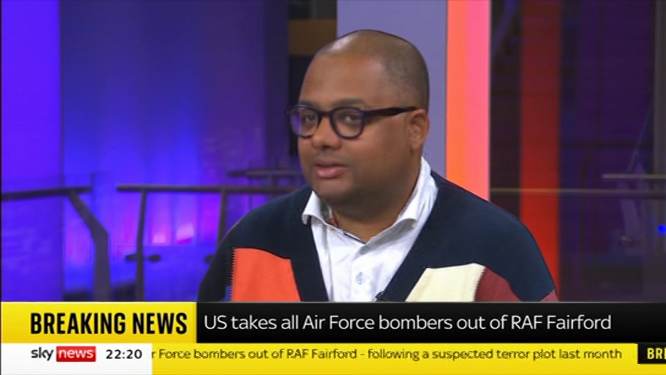 Broadcast still at 20m. Sky News, The Wrap With Gillian Joseph, 4 October 2026.