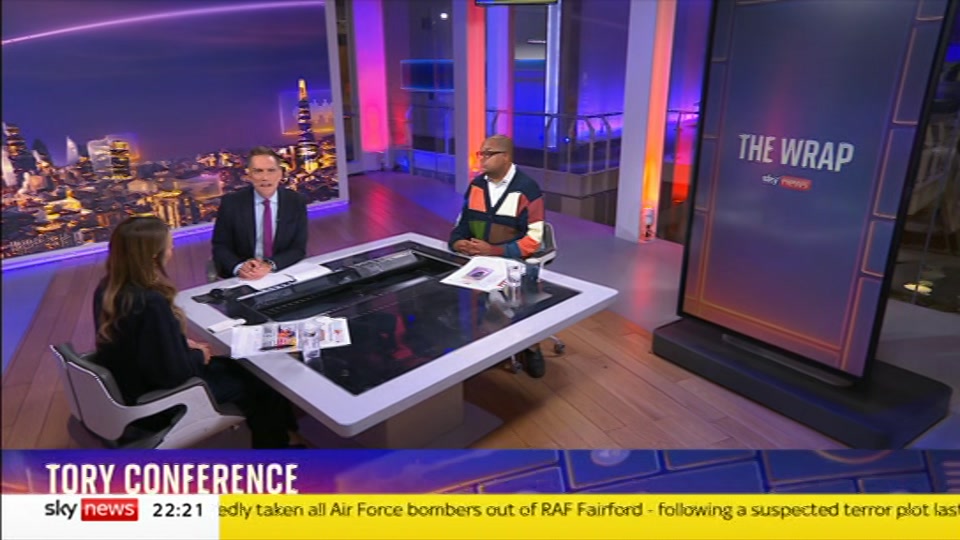Still from Sky News at 21:30
