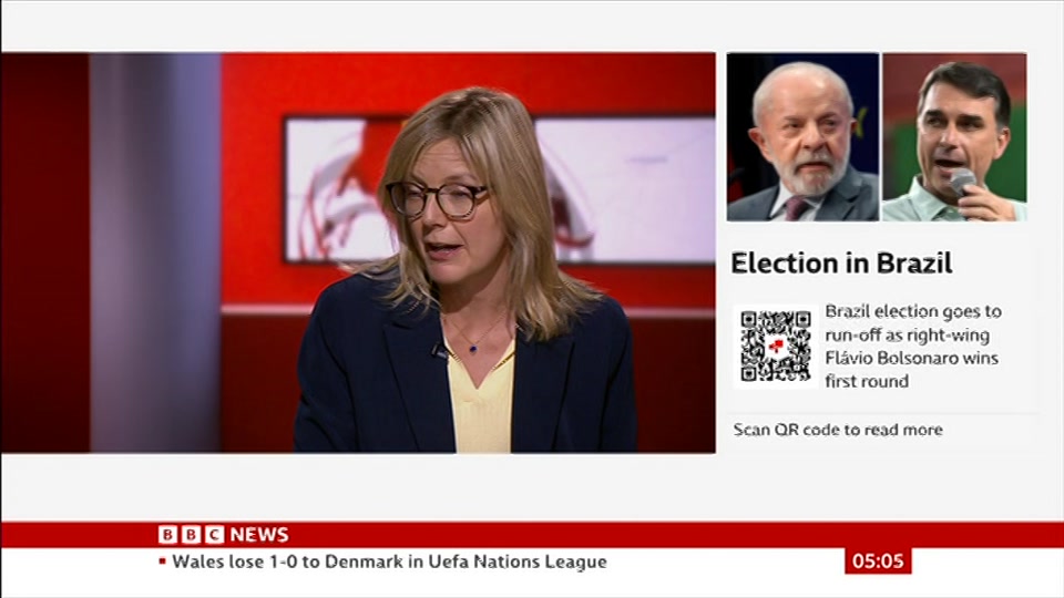 Broadcast still at 5m. BBC News, 5 October 2026.