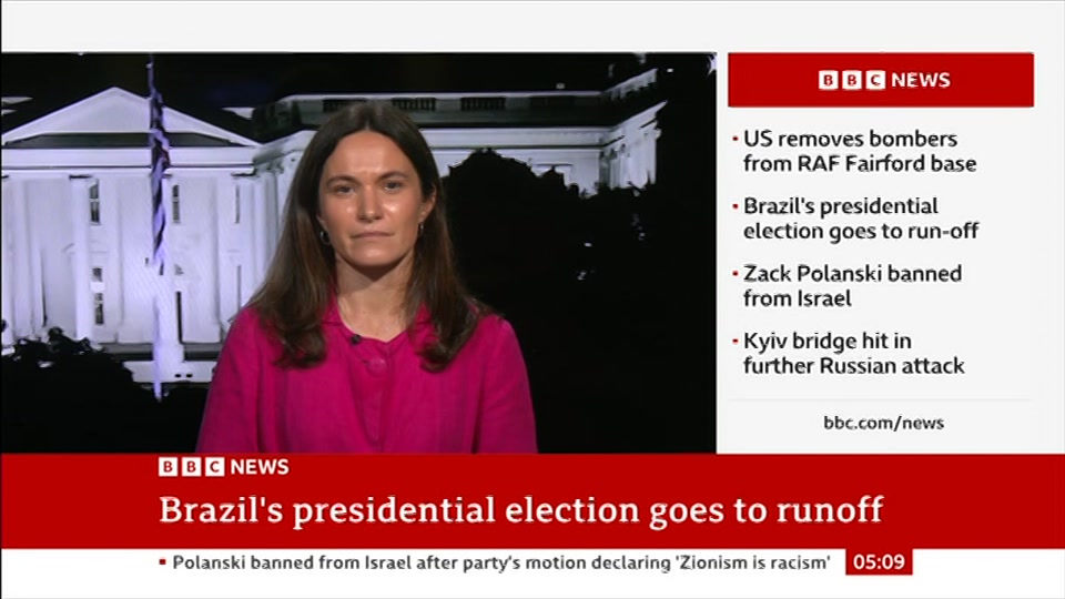 Still from BBC News at 9:00