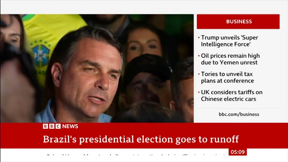 Still from BBC News at 9:30
