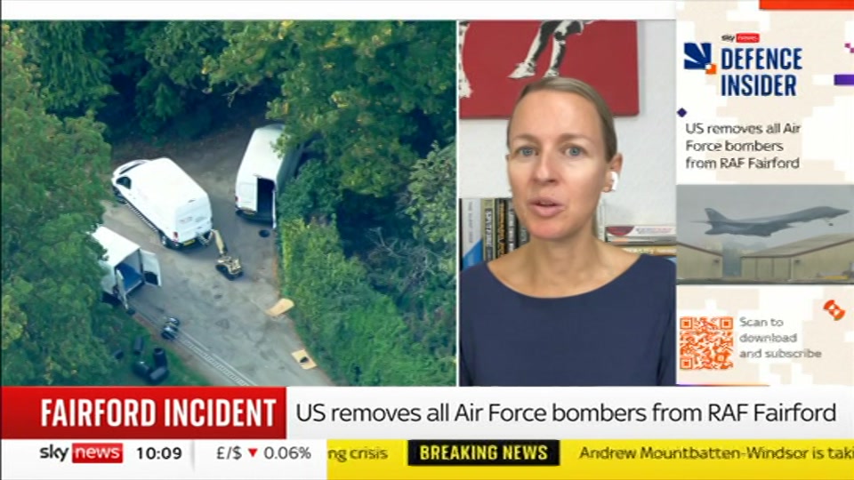 Still from Sky News at 9:30