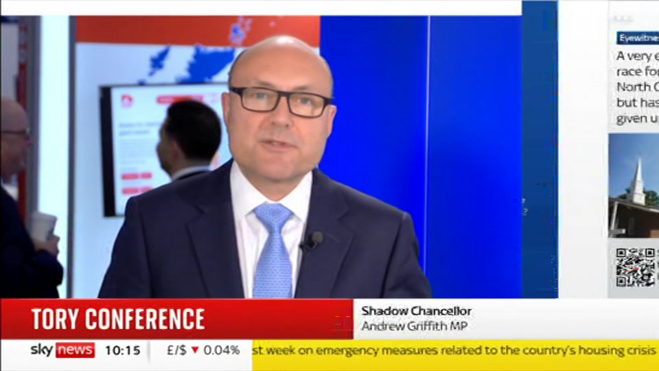 Still from Sky News at 15:00