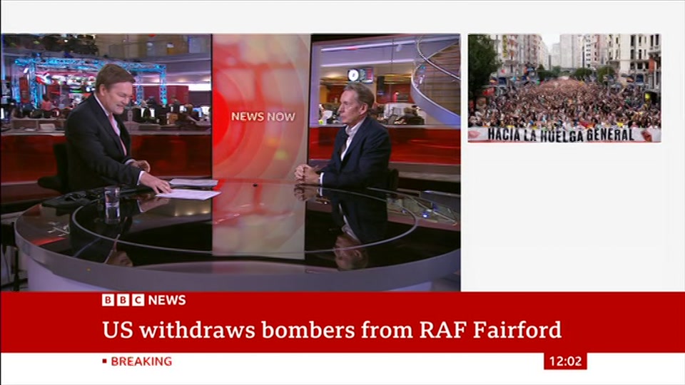 Still from BBC News at 2:00