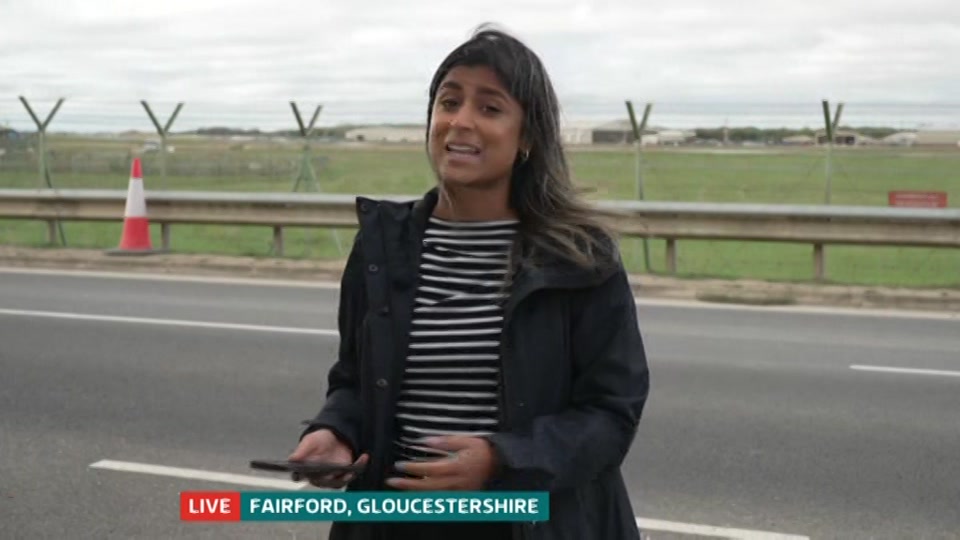 Broadcast still at 1m. ITV, ITV Lunchtime News, 5 October 2026.