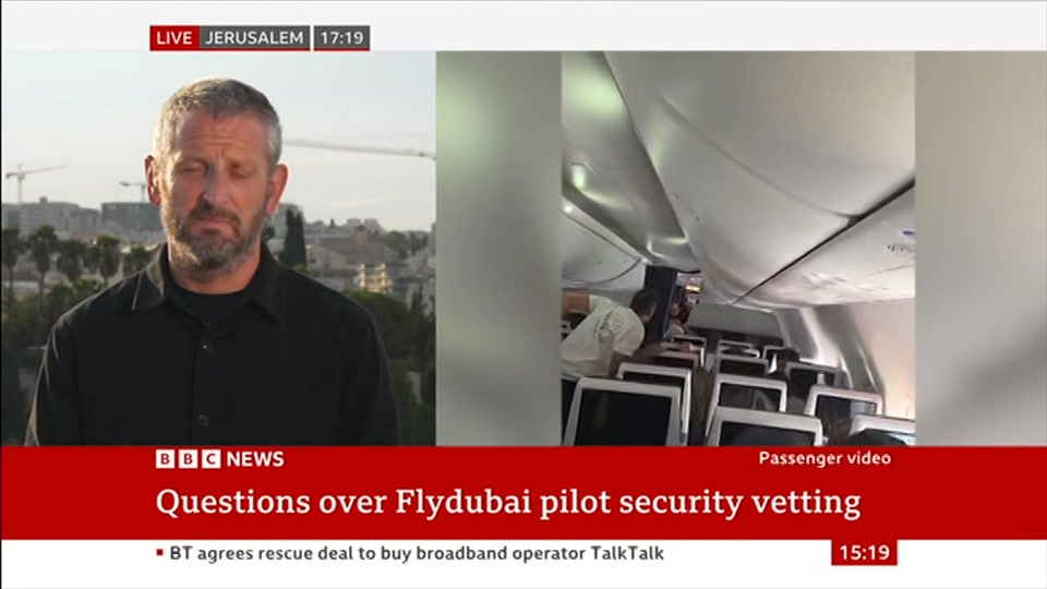 Broadcast still at 19m. BBC News, Verified Live, 5 October 2026.