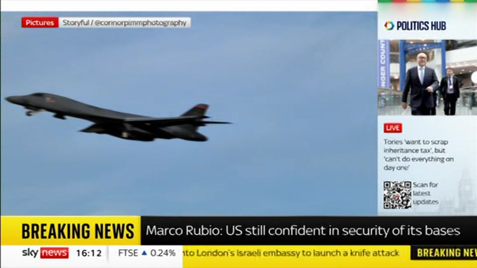 Still from Sky News at 12:00