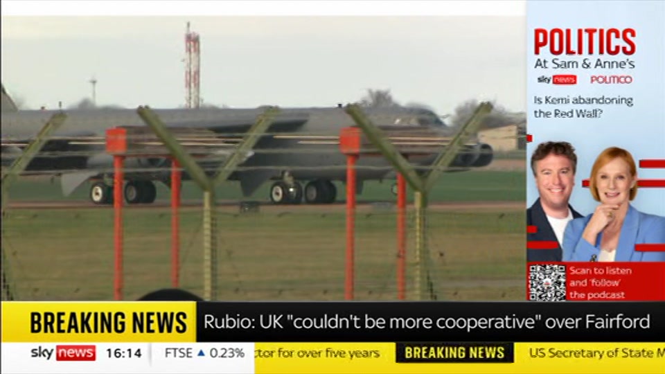 Still from Sky News at 14:30