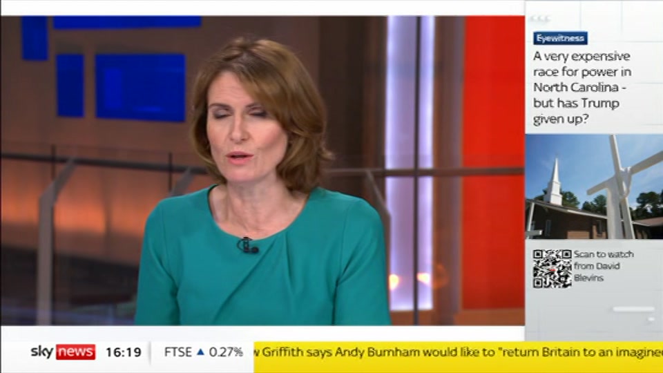 Still from Sky News at 19:00