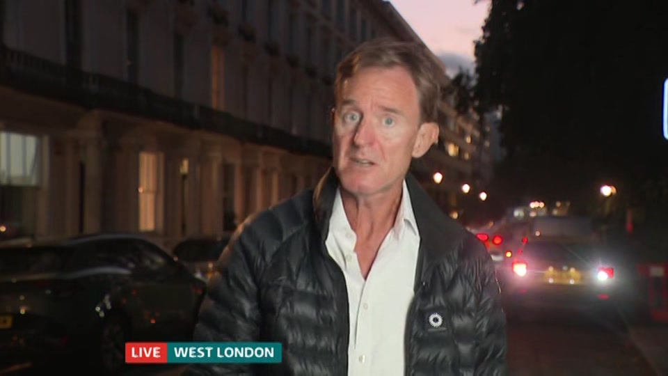 Broadcast still at 25m 30s. ITV, ITV Evening News, 5 October 2026.