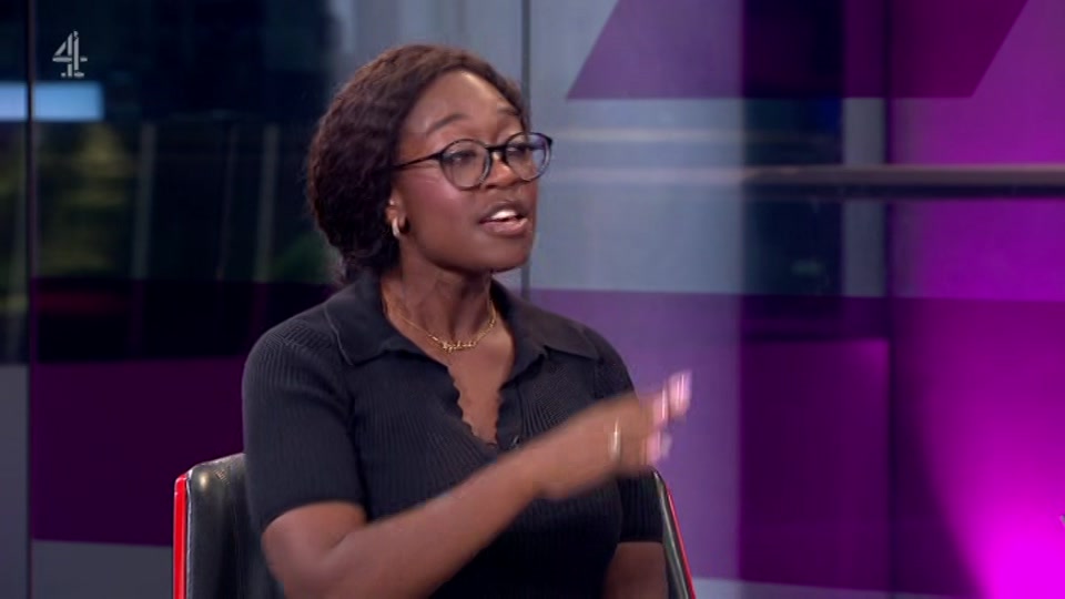 Broadcast still at 38m. Channel 4, Channel 4 News, 5 October 2026.