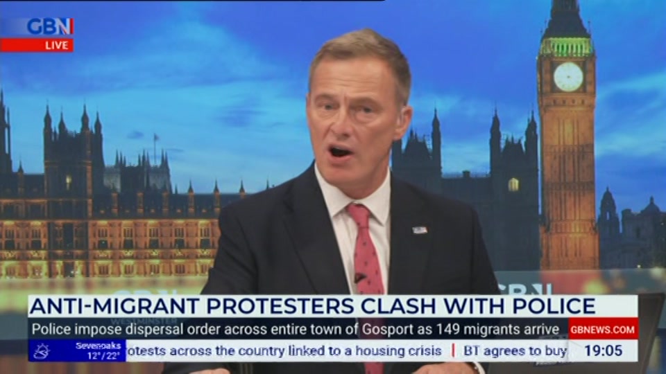 Still from GB News at 5:30