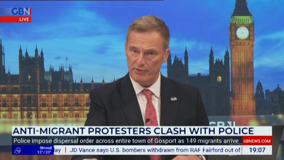 Still from GB News at 7:30