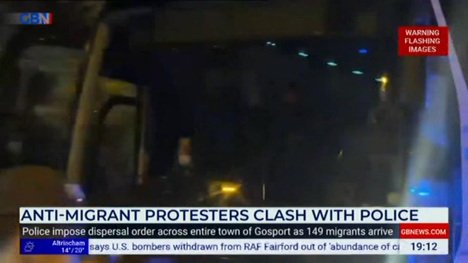 Still from GB News at 12:00