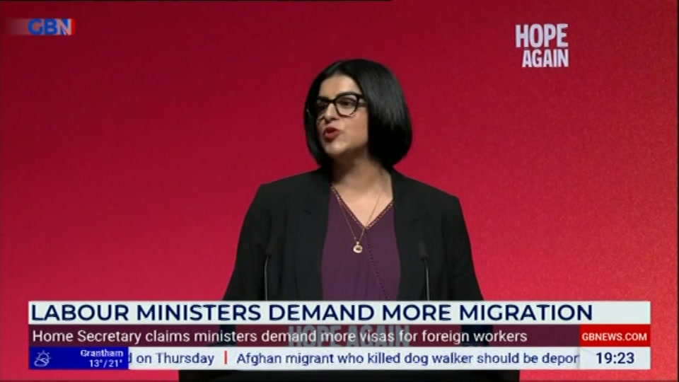 Still from GB News at 23:00