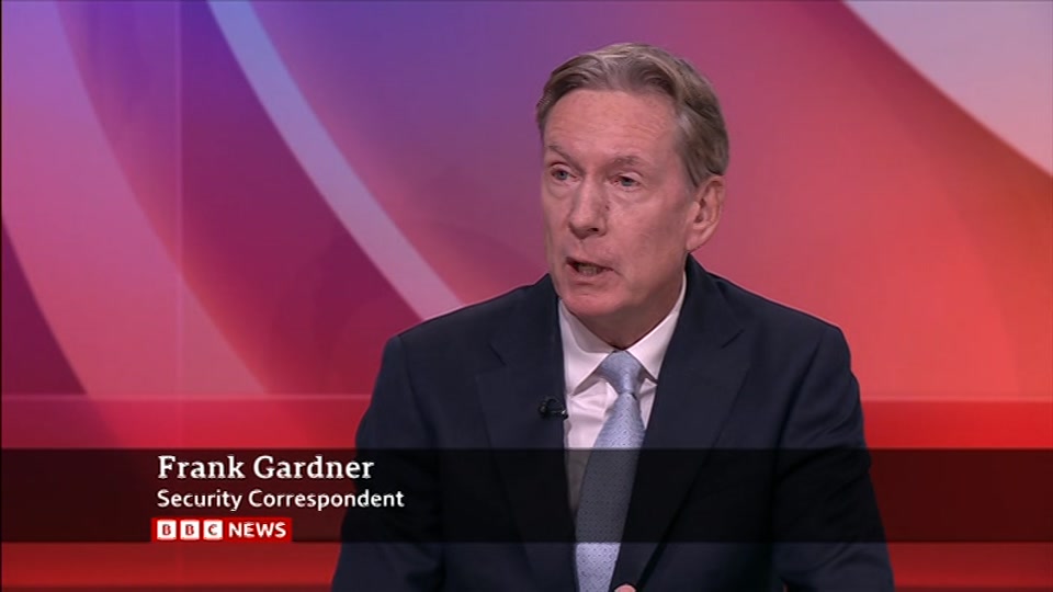 Broadcast still at 5m. BBC One, BBC News and Weather, 5 October 2026.