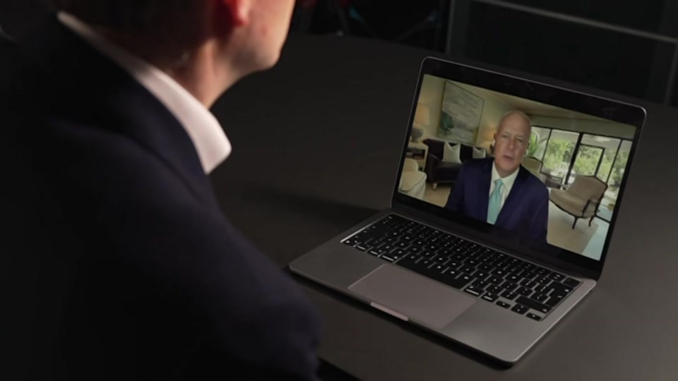 Broadcast still at 8m. ITV, ITV News at Ten, 5 October 2026.