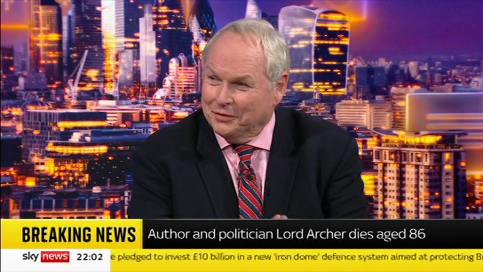 Still from Sky News at 2:00