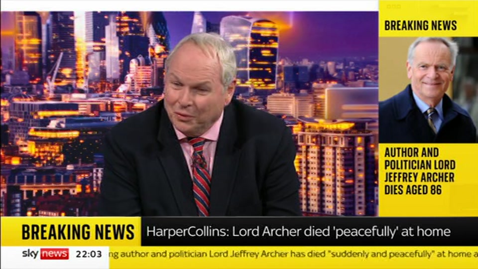 Still from Sky News at 3:00