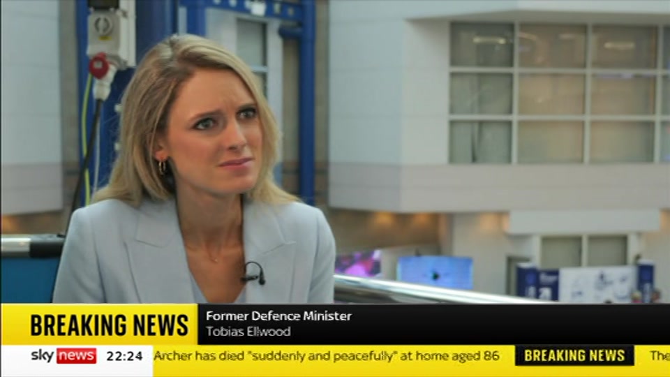 Still from Sky News at 24:00