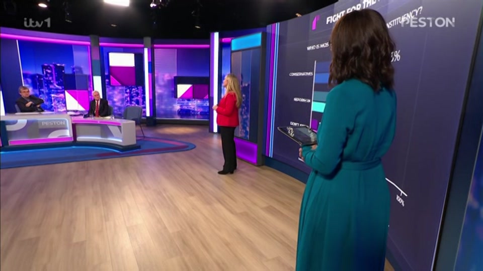 Broadcast still at 25m. ITV, New: Peston, 5 October 2026.