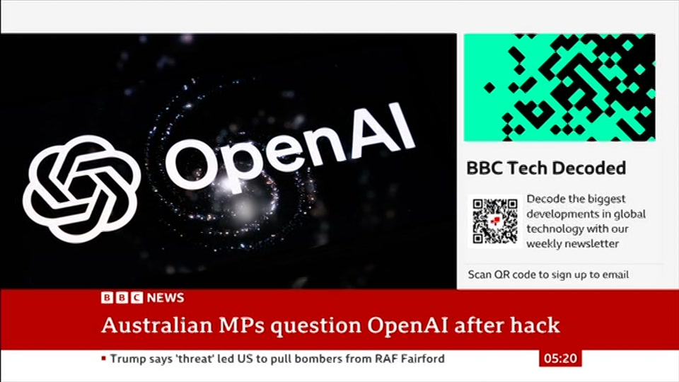 Broadcast still at 20m. BBC News, 6 October 2026.