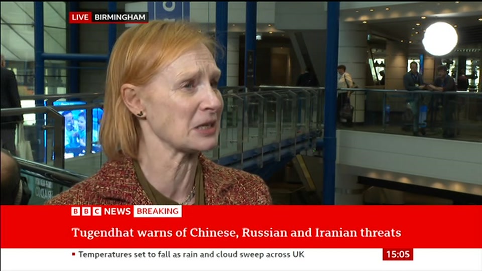 Still from BBC News at 5:00