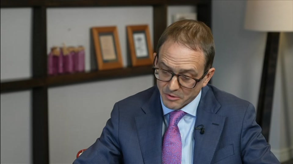 Broadcast still at 13m. BBC One, BBC News, 6 October 2026.
