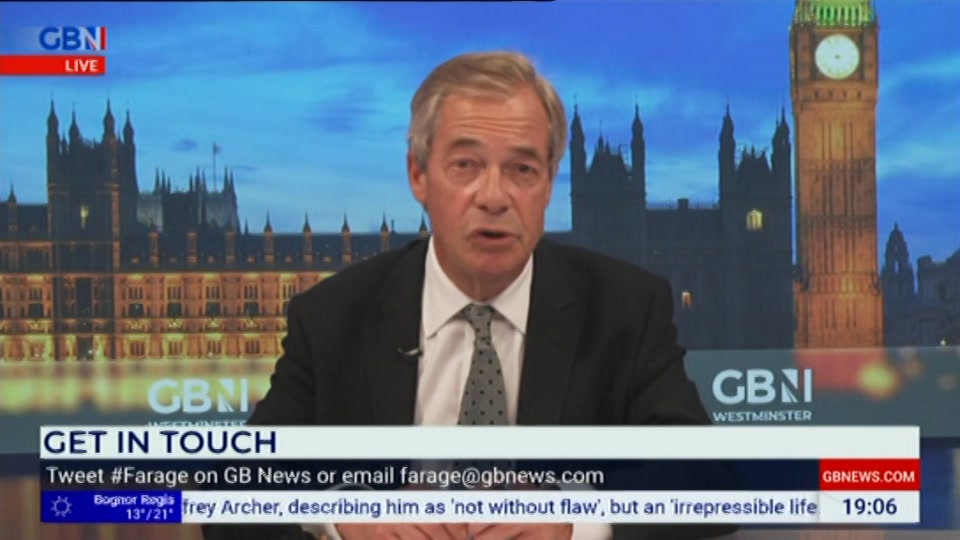 Still from GB News at 6:00