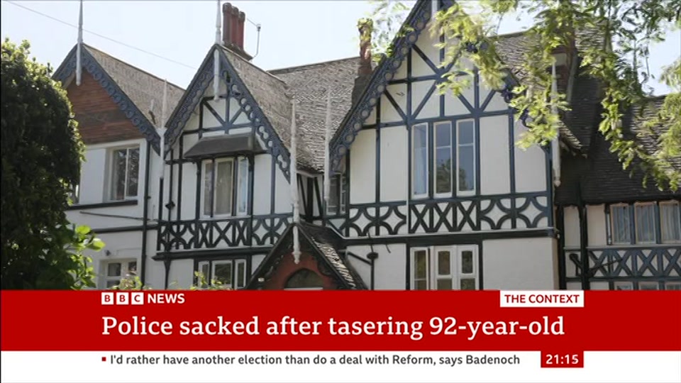 Still from BBC News at 15:00