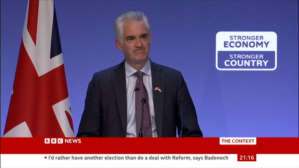 Still from BBC News at 16:00