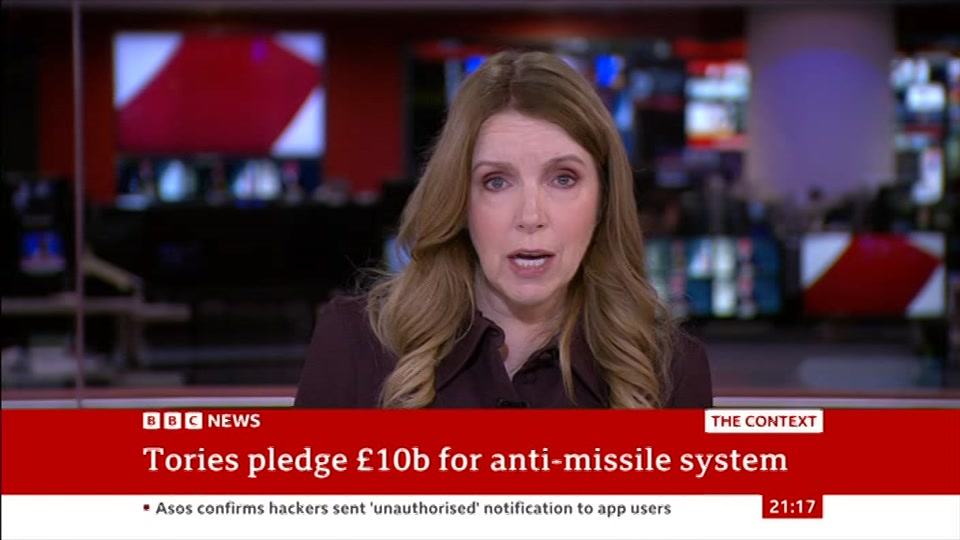 Still from BBC News at 17:30