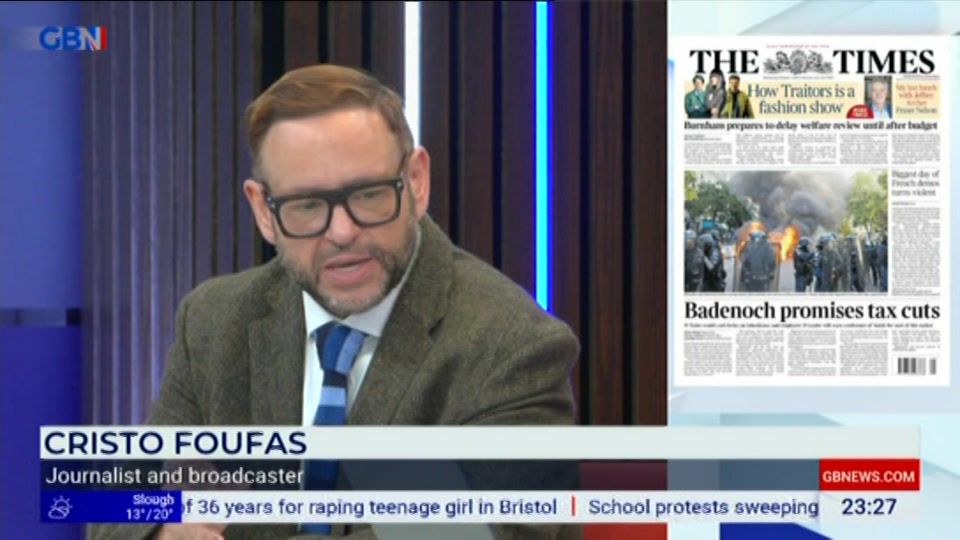 Still from GB News at 27:00