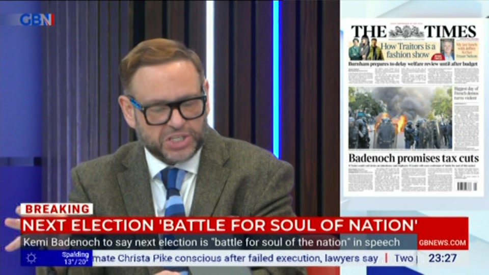 Still from GB News at 27:30