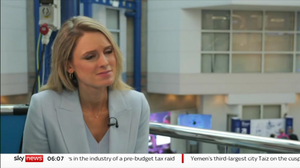 Still from Sky News at 7:00
