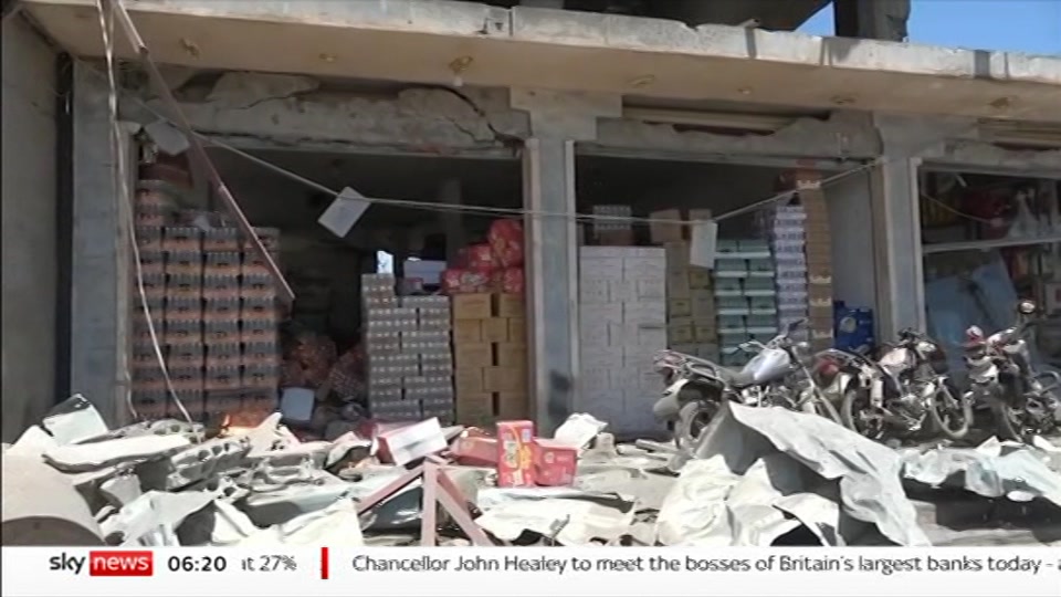 Still from Sky News at 20:00