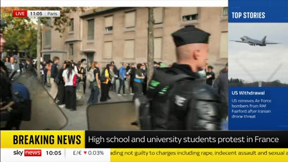 Still from Sky News at 5:30