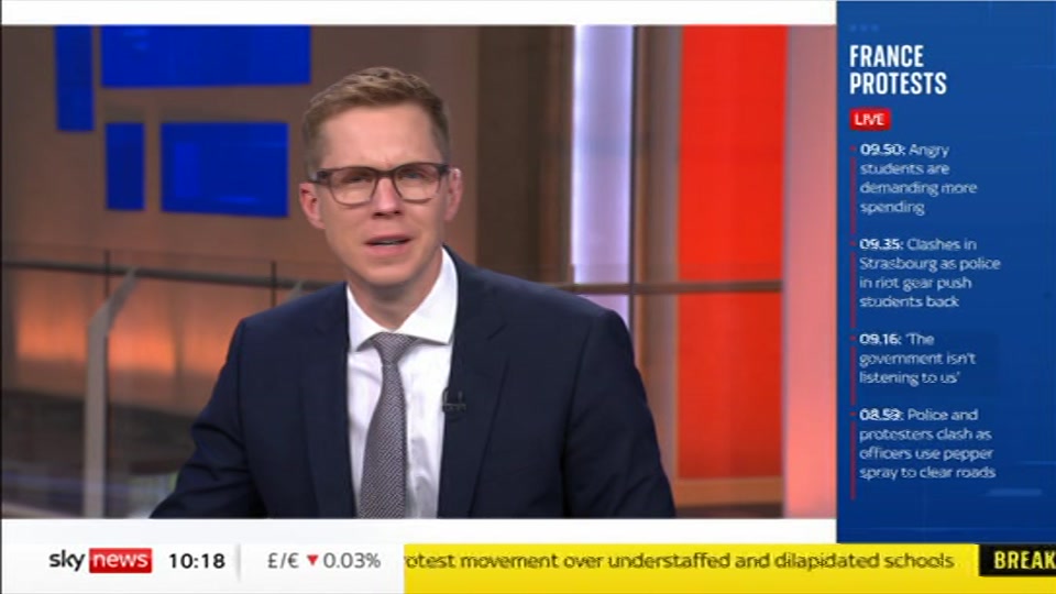 Still from Sky News at 18:30