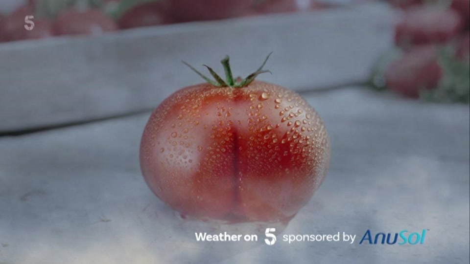Broadcast still at 3m. Channel 5, 5 News at Lunchtime, 6 October 2026.