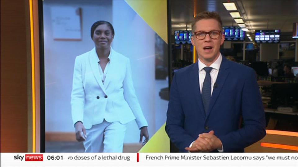 Still from Sky News at 1:00