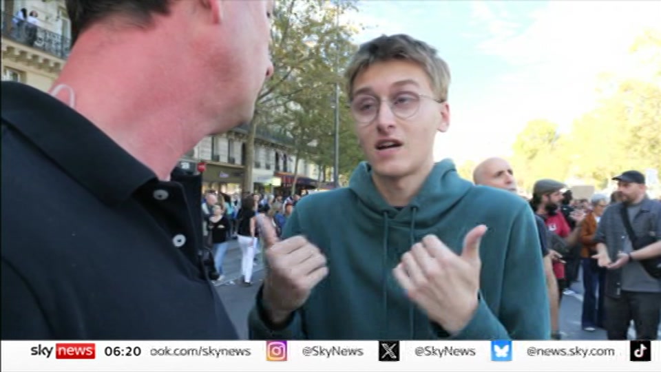 Still from Sky News at 20:00