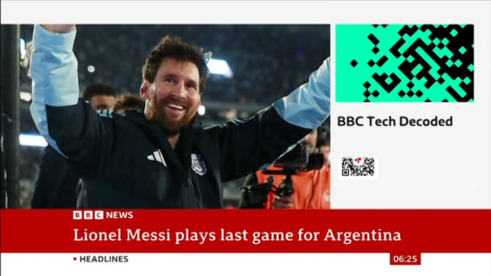 Still from BBC News at 25:30