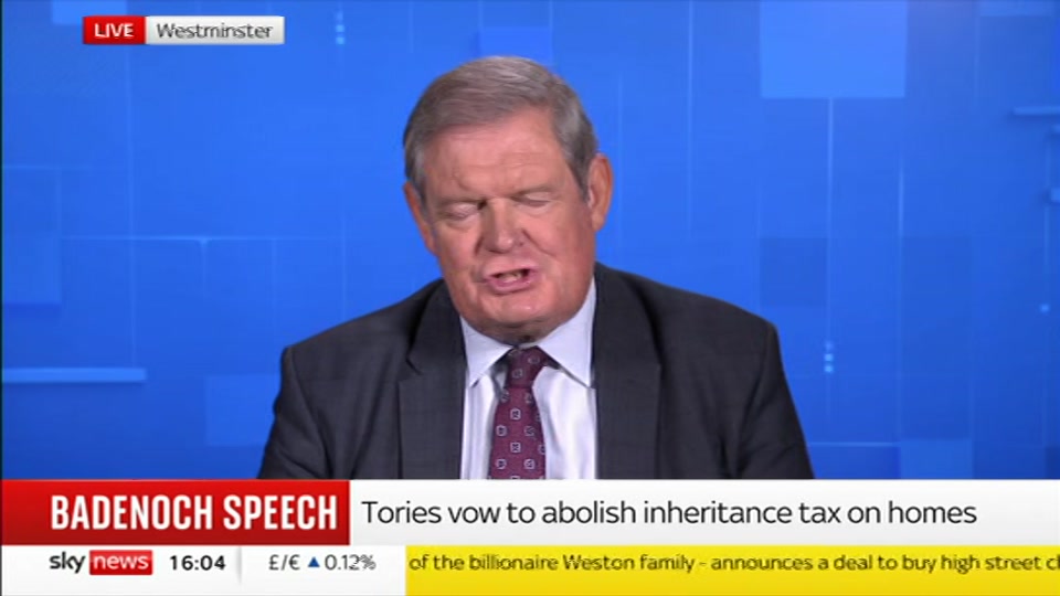 Broadcast still at 4m 30s. Sky News, Sky News Today with Jayne Secker, 7 October 2026.