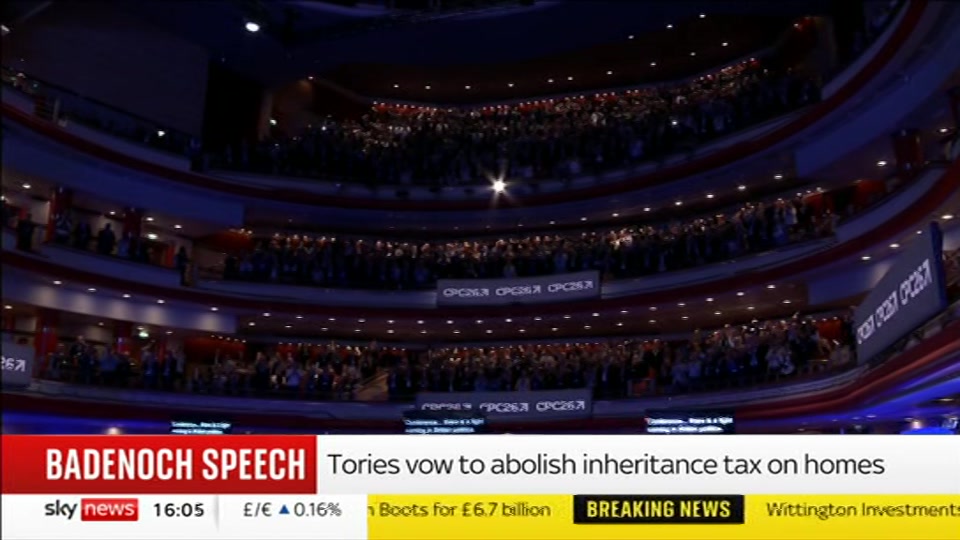 Still from Sky News at 5:00