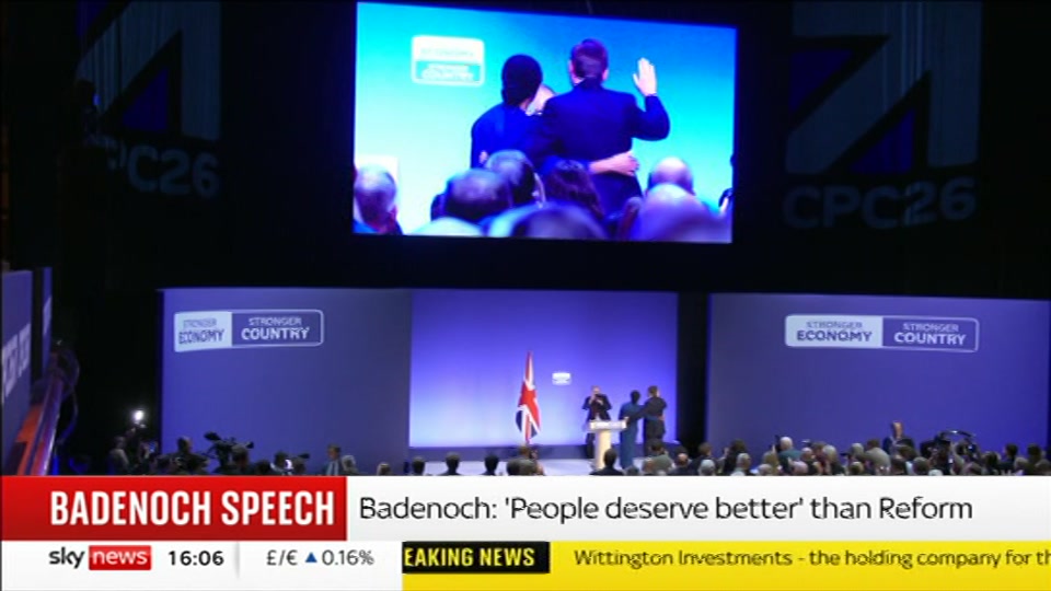 Still from Sky News at 6:30