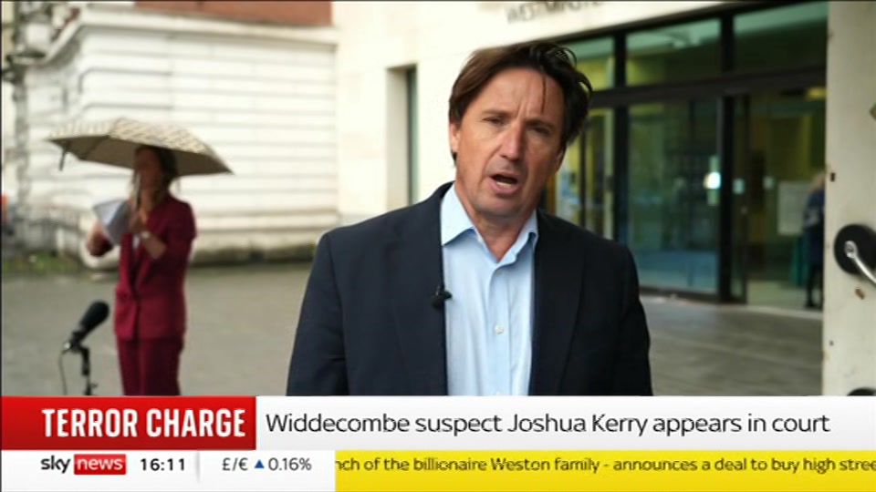 Still from Sky News at 11:00