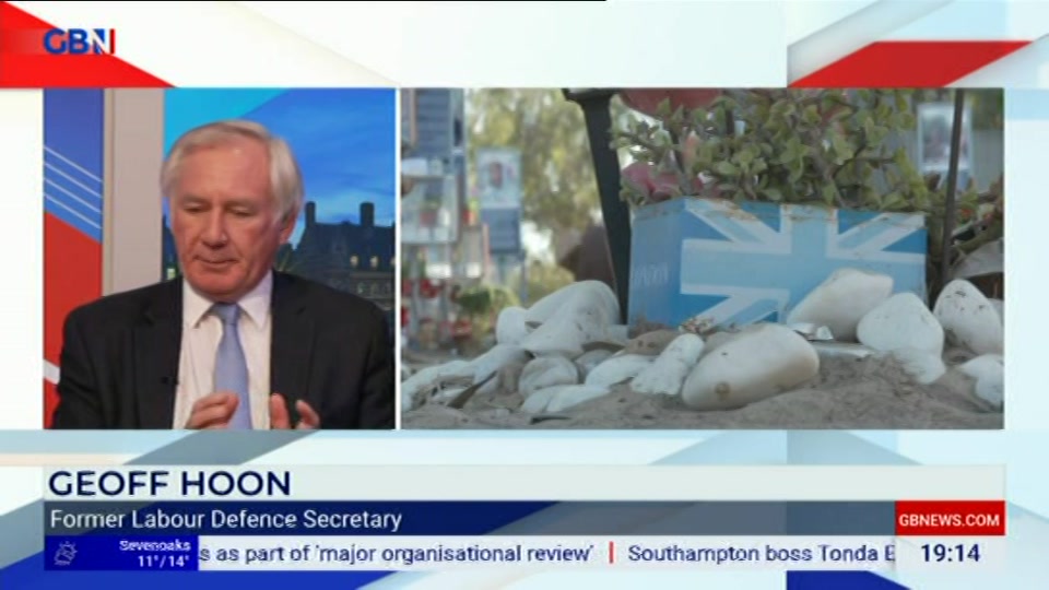 Broadcast still at 14m 30s. GB News, New: Farage, 7 October 2026.