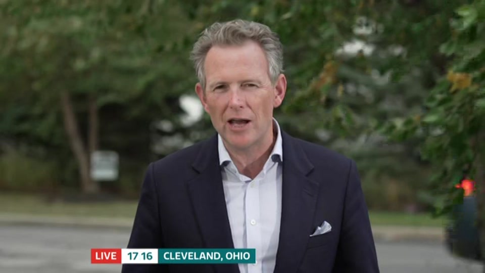 Broadcast still at 16m. ITV, ITV News at Ten, 7 October 2026.