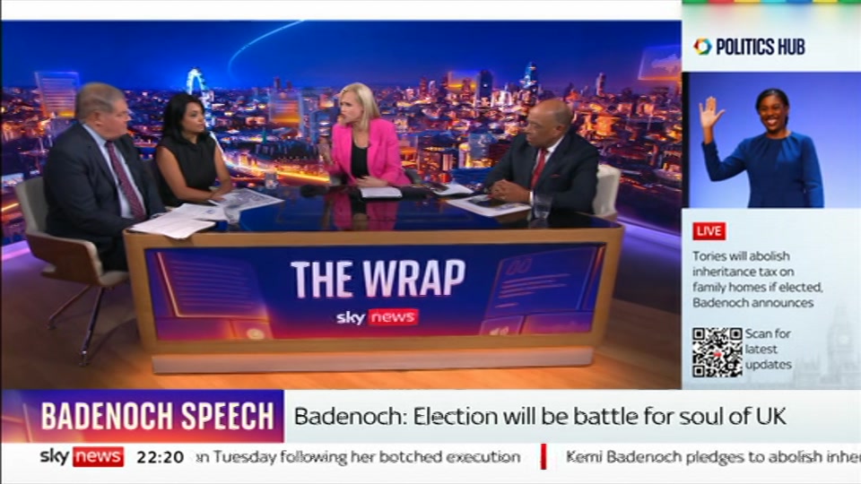 Still from Sky News at 20:00
